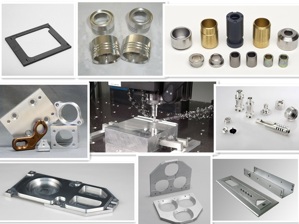 aluminum machning parts 拼